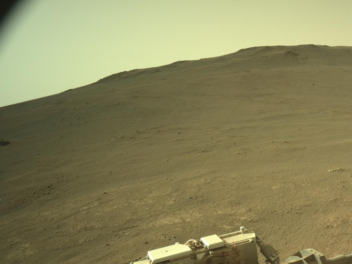 Mars image captured by NAVCAM_LEFT on Perseverance