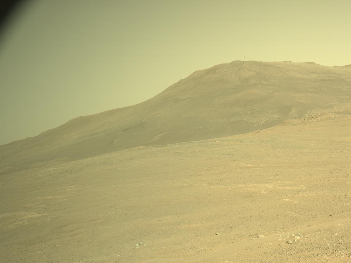 Mars image captured by NAVCAM_LEFT on Perseverance