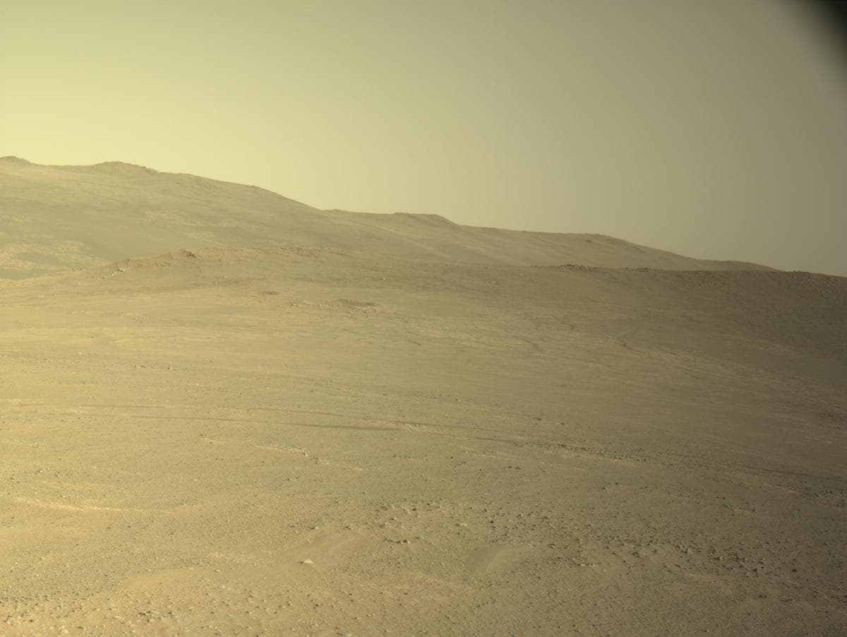 Mars image captured by NAVCAM_LEFT on Perseverance