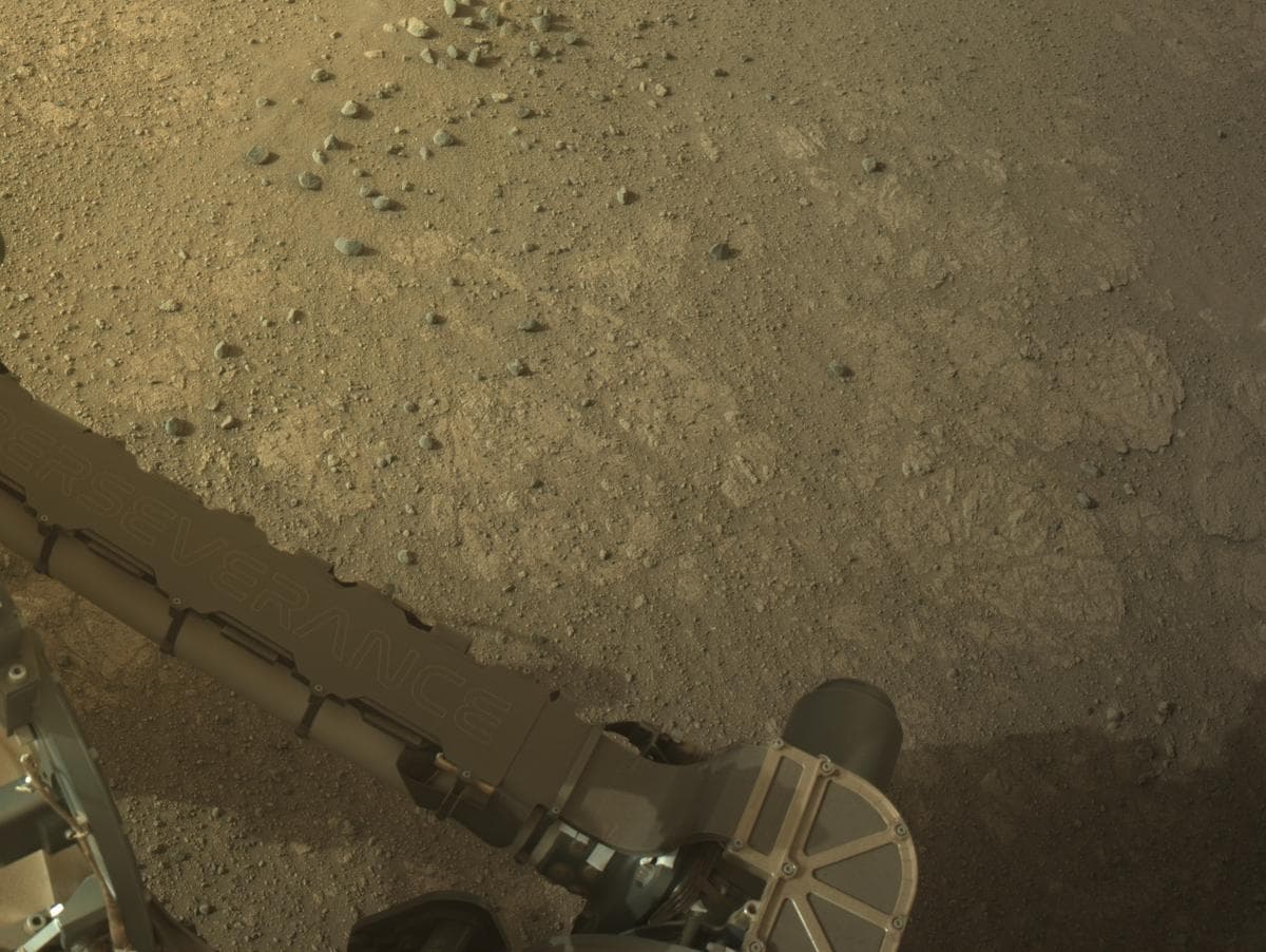 Mars image captured by NAVCAM_LEFT on Perseverance