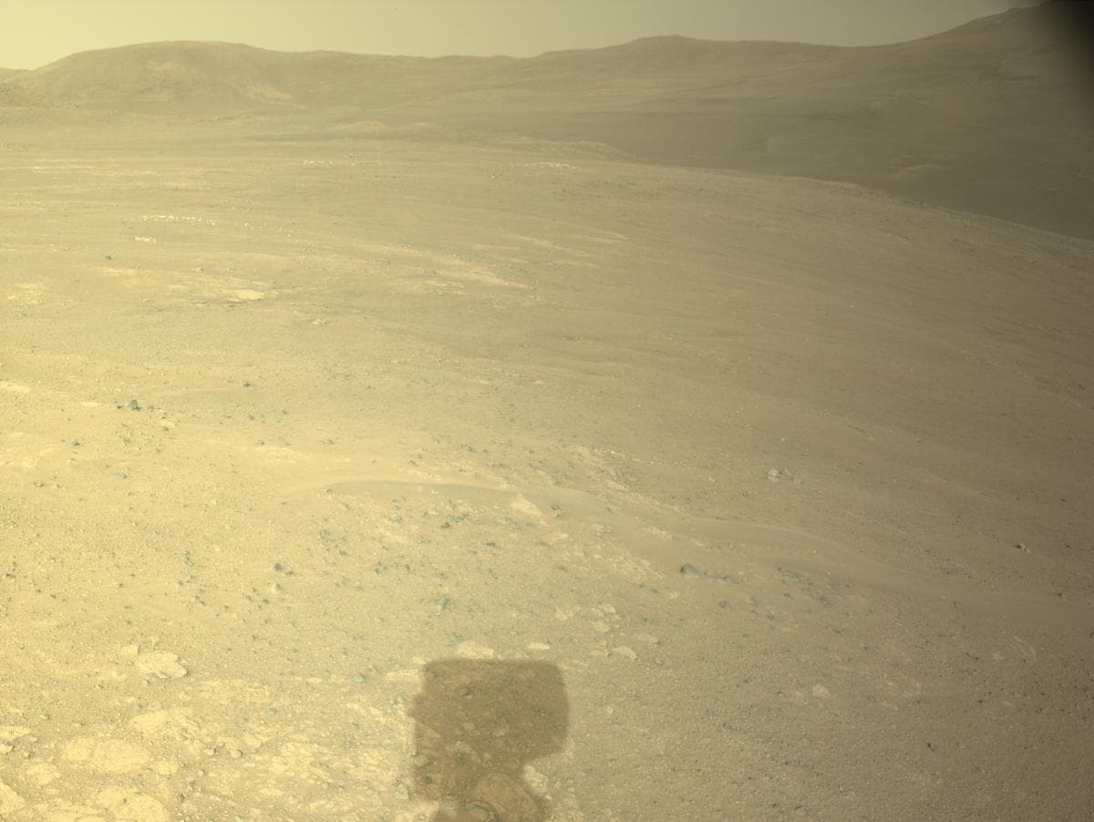 Mars image captured by NAVCAM_LEFT on Perseverance