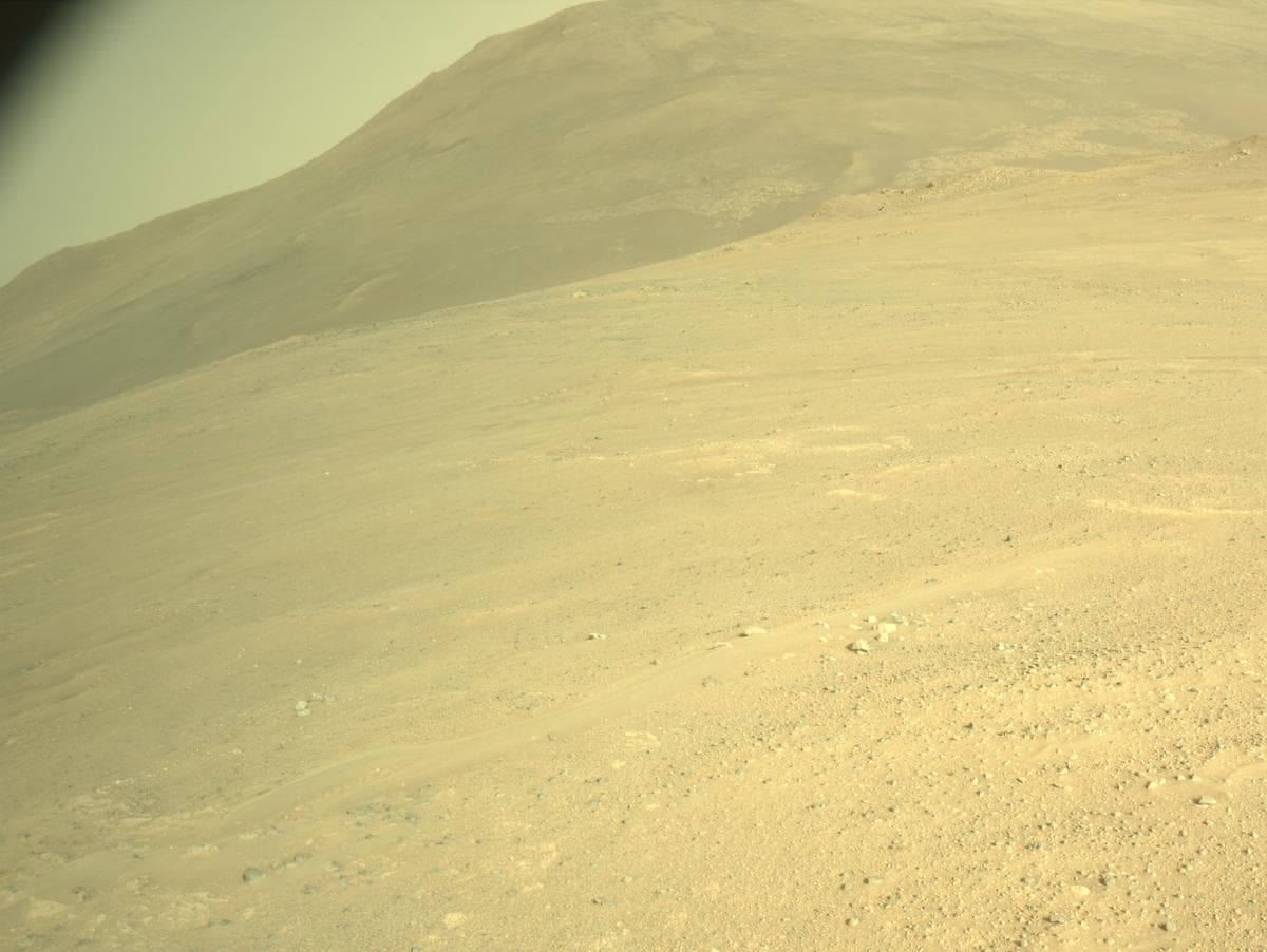 Mars image captured by NAVCAM_LEFT on Perseverance