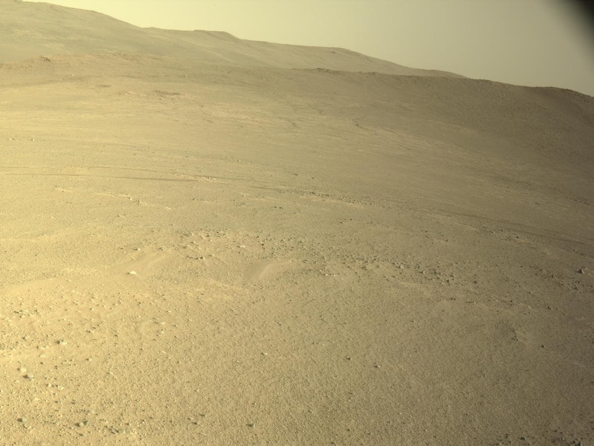 Mars image captured by NAVCAM_LEFT on Perseverance