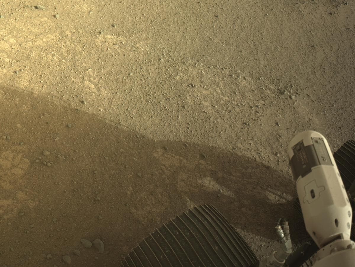 Mars image captured by NAVCAM_LEFT on Perseverance