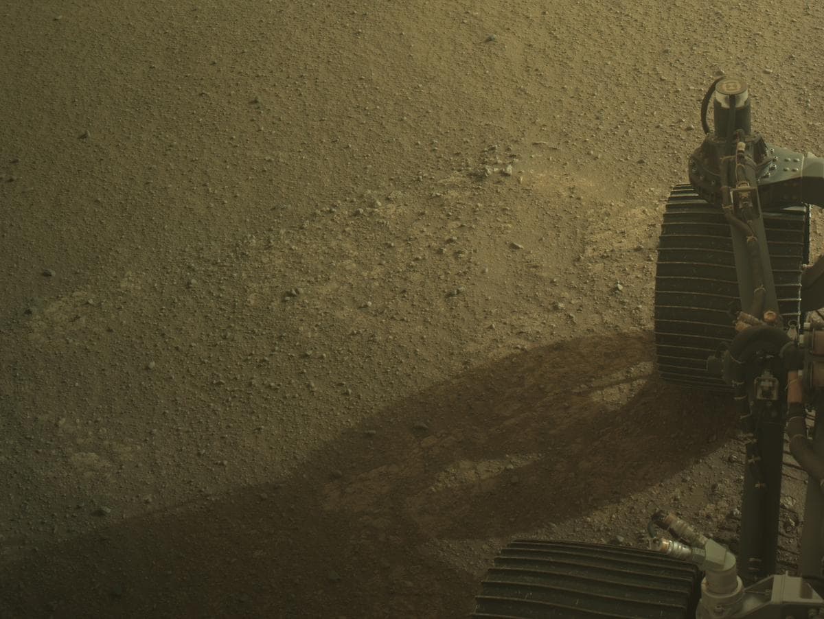 Mars image captured by NAVCAM_LEFT on Perseverance