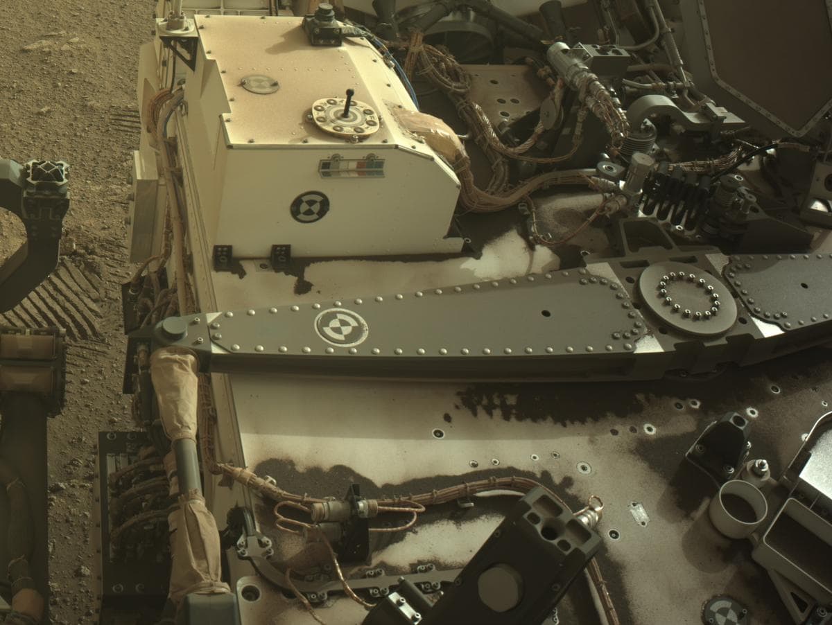 Mars image captured by NAVCAM_LEFT on Perseverance