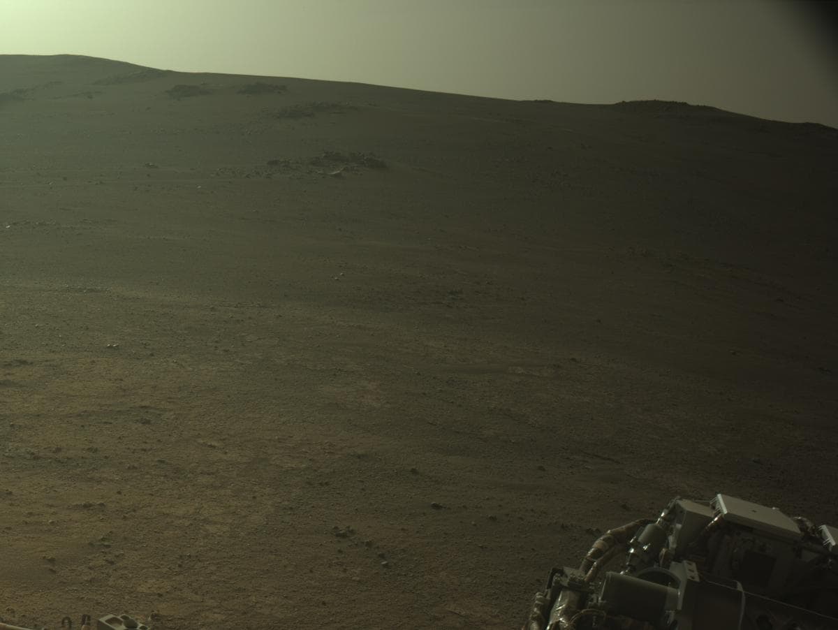 Mars image captured by NAVCAM_LEFT on Perseverance