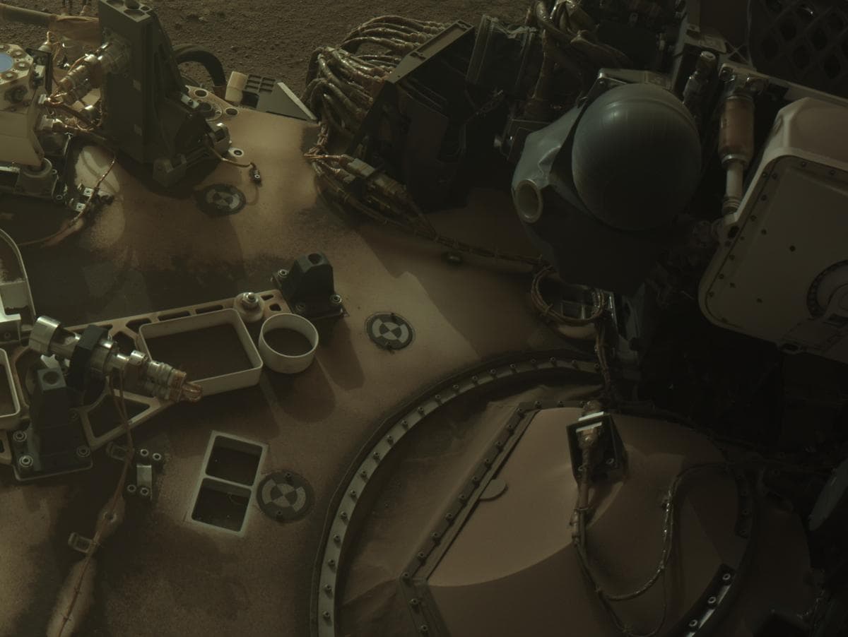 Mars rover photo