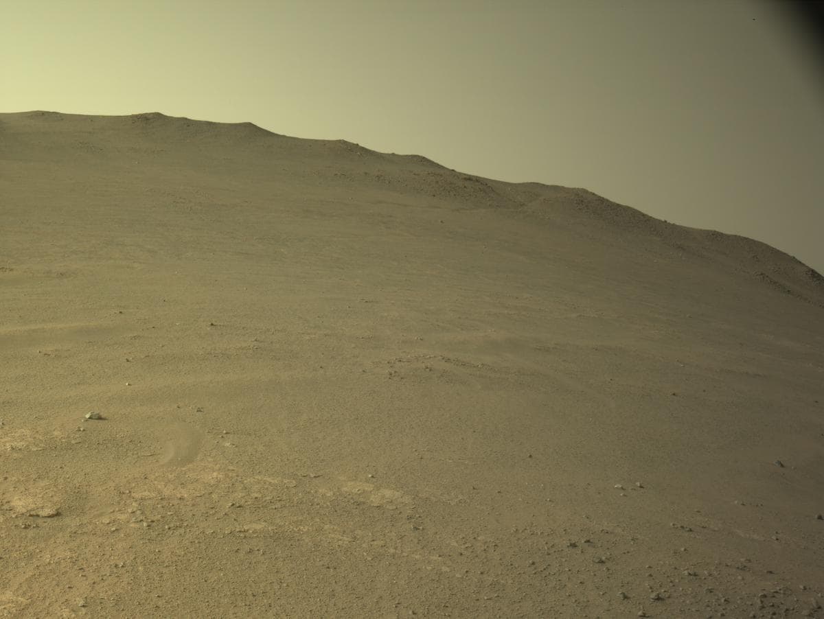 Mars image captured by NAVCAM_RIGHT on Perseverance