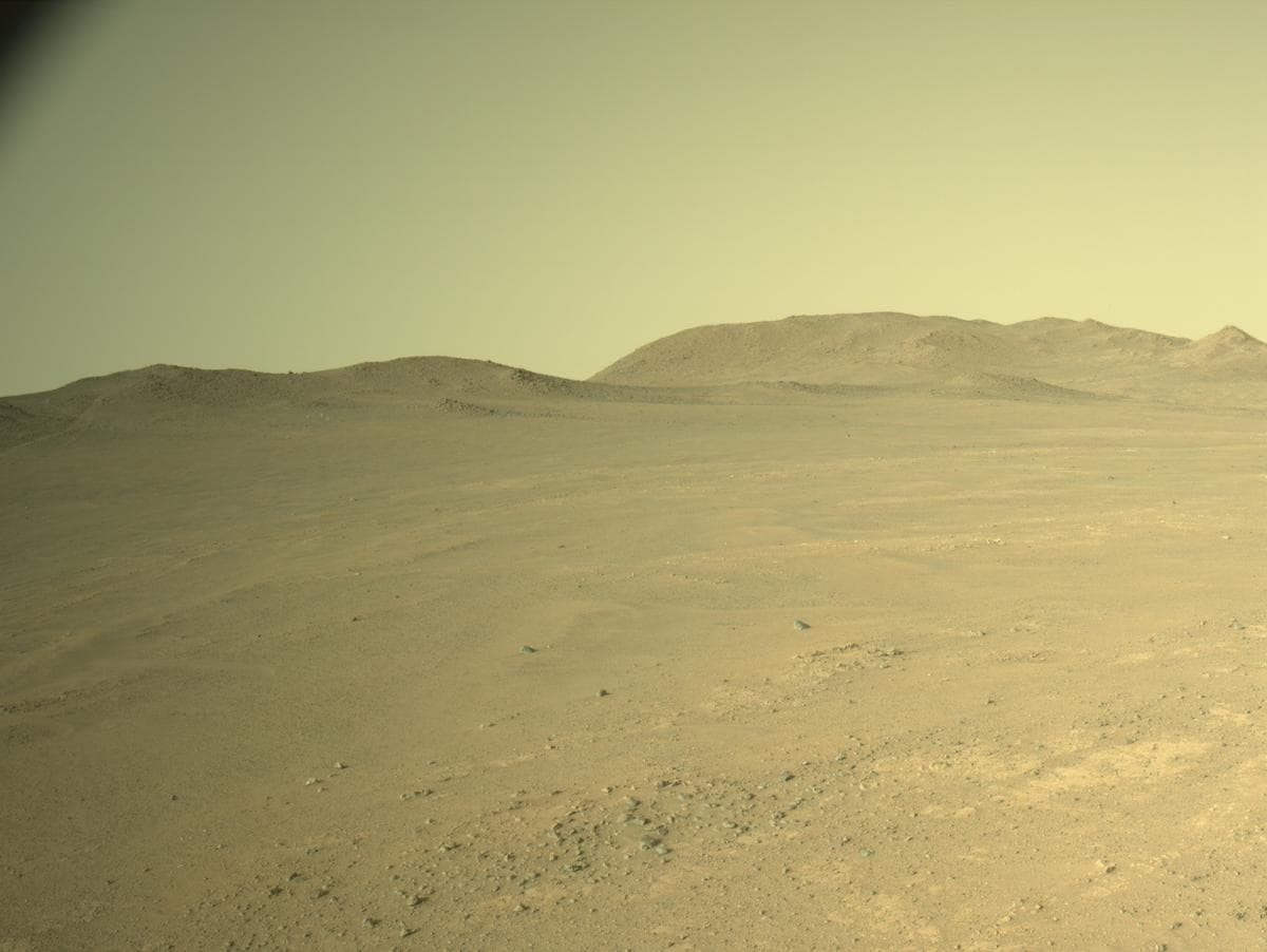 Mars image captured by NAVCAM_RIGHT on Perseverance