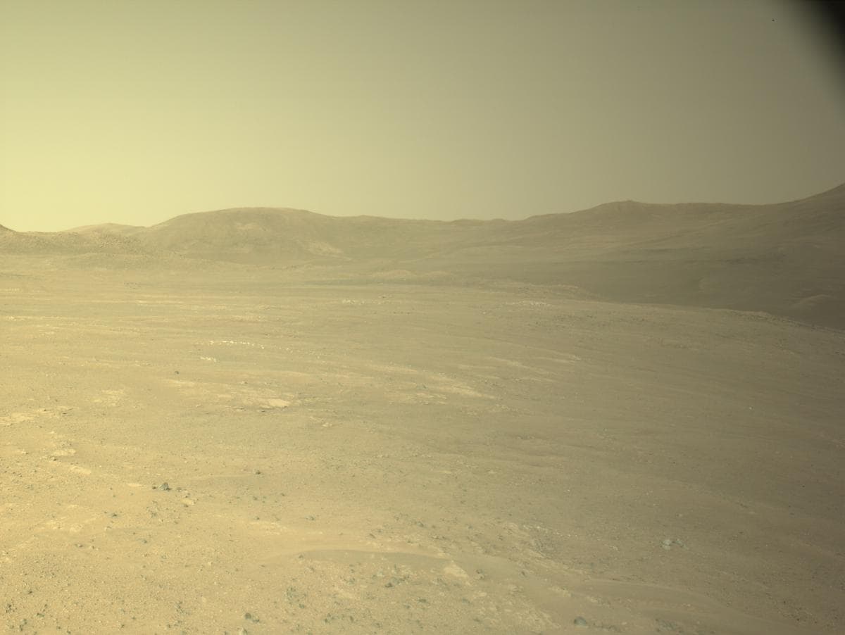 Mars image captured by NAVCAM_RIGHT on Perseverance
