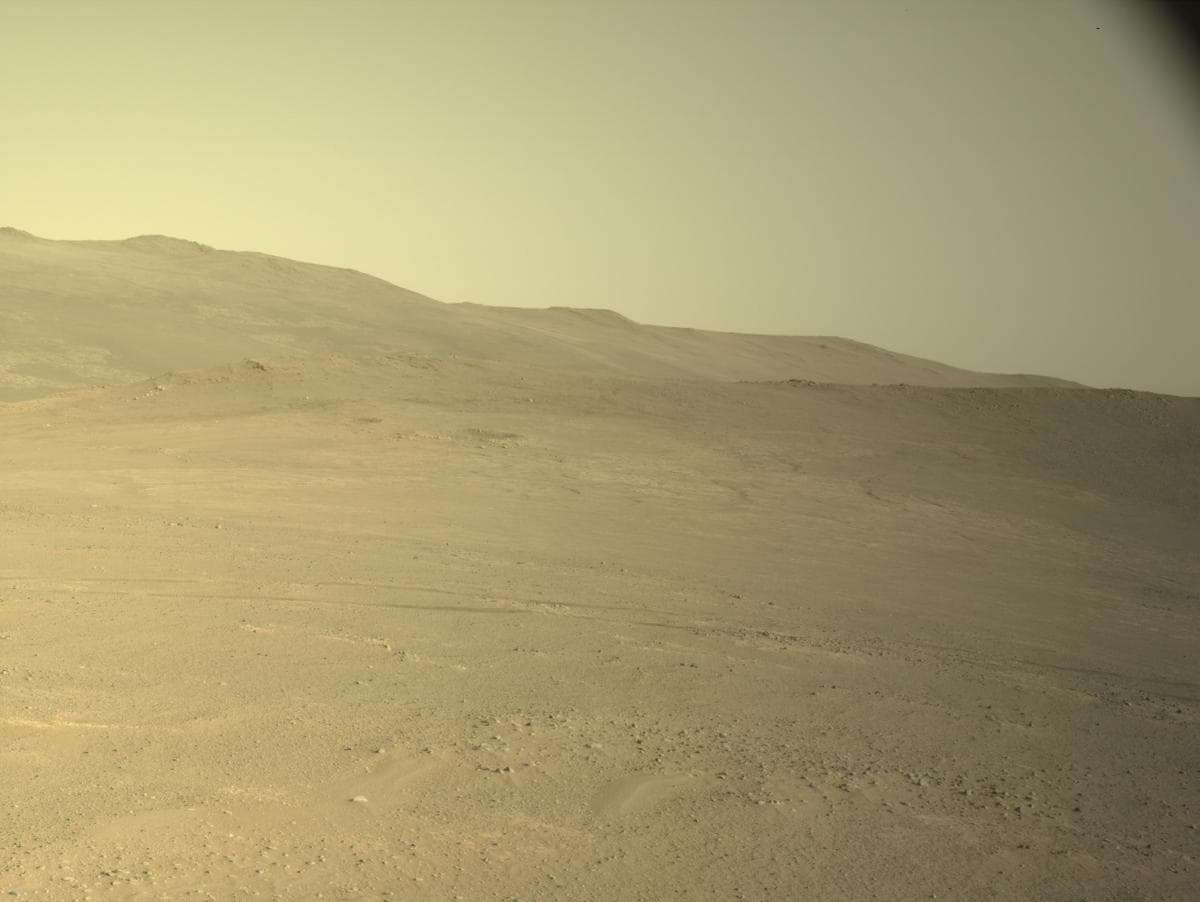Mars image captured by NAVCAM_RIGHT on Perseverance