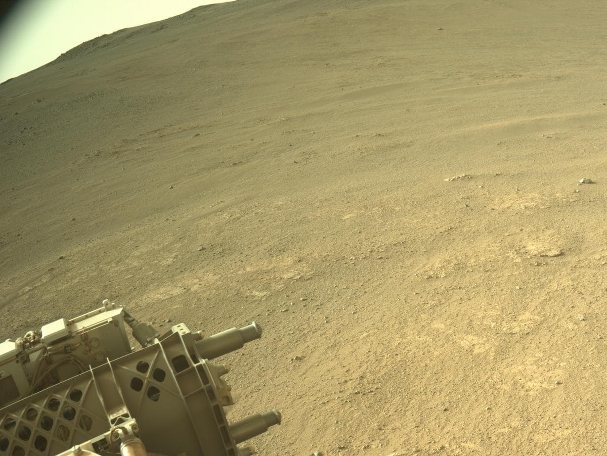 Mars image captured by NAVCAM_RIGHT on Perseverance