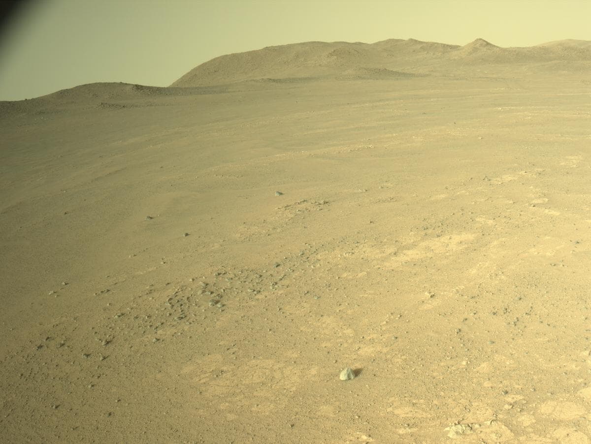 Mars image captured by NAVCAM_RIGHT on Perseverance
