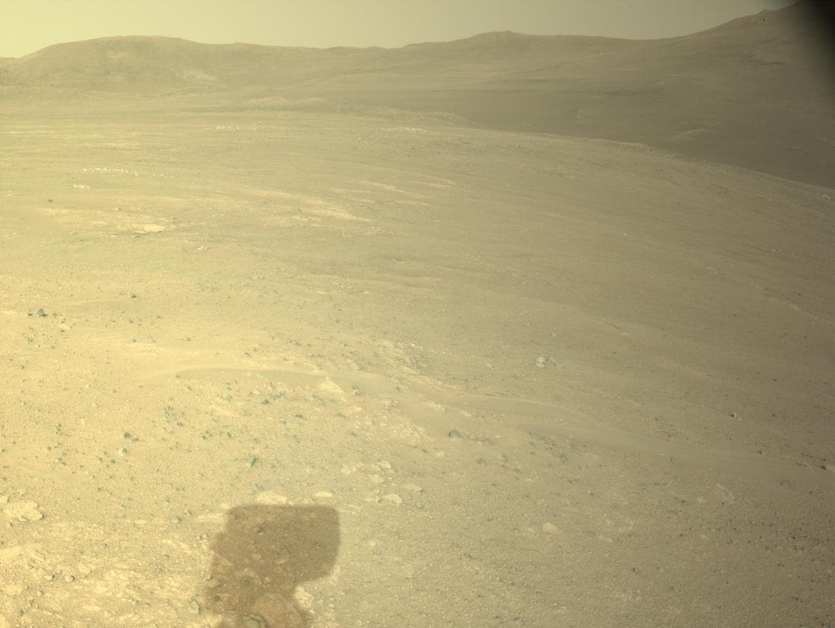 Mars image captured by NAVCAM_RIGHT on Perseverance