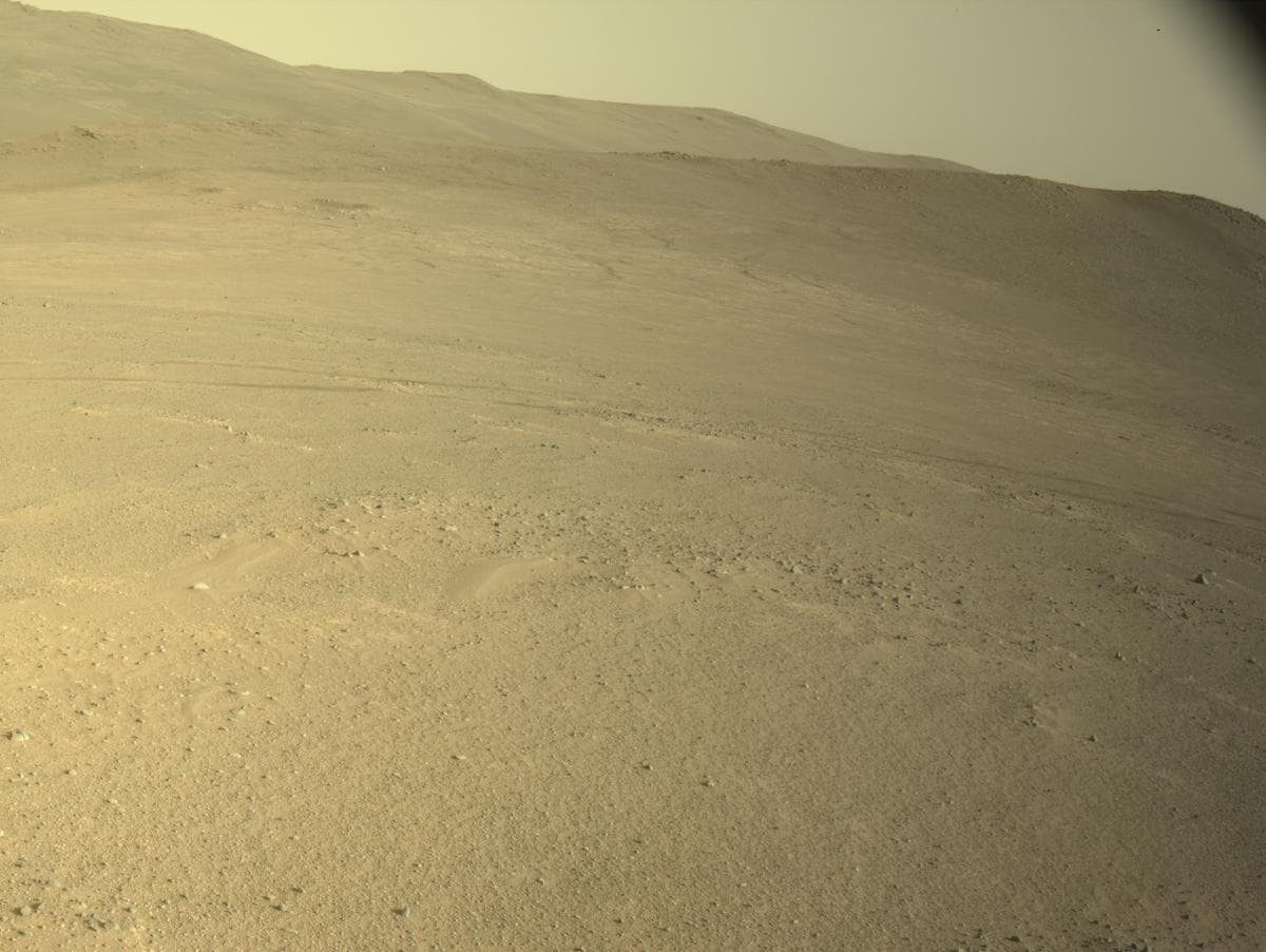 Mars image captured by NAVCAM_RIGHT on Perseverance