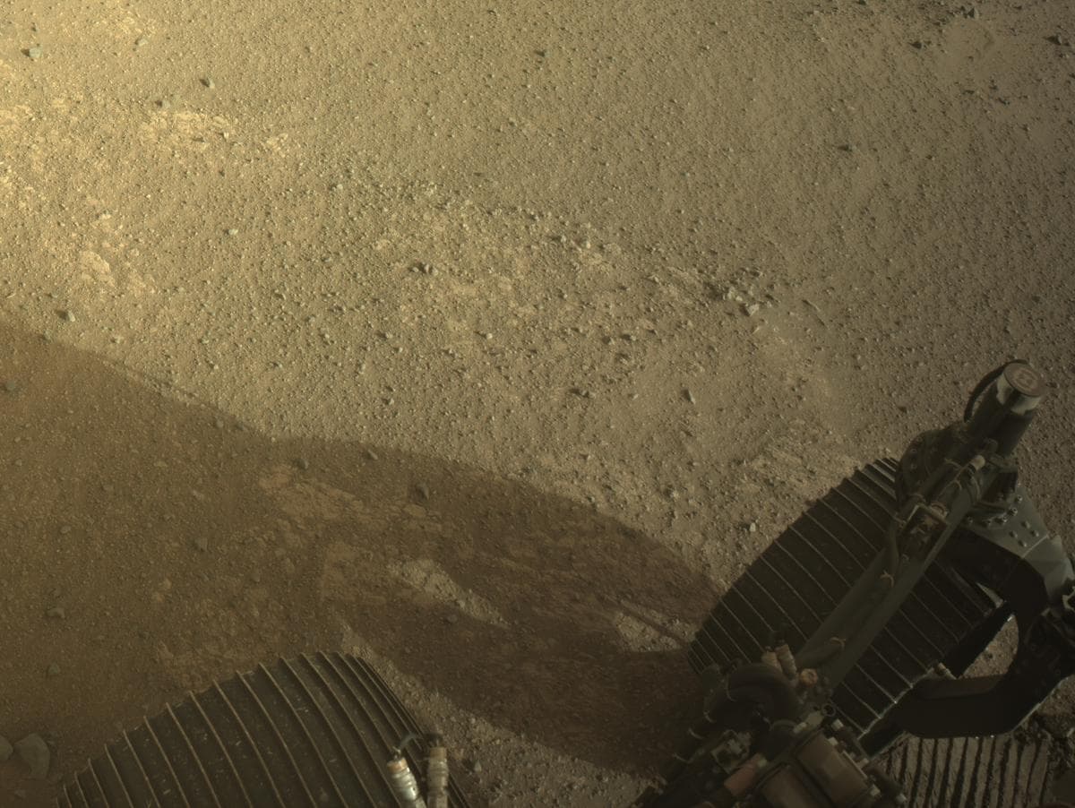 Mars image captured by NAVCAM_RIGHT on Perseverance