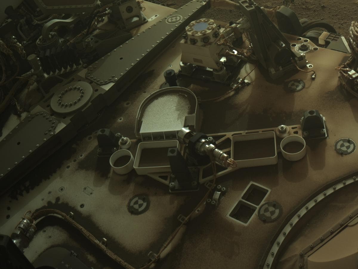 Mars rover photo