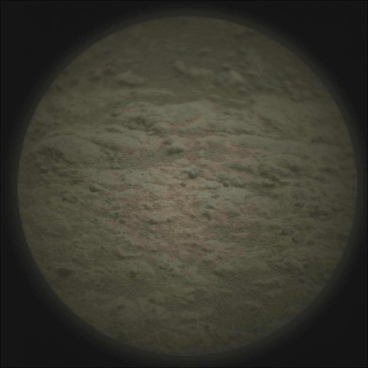 Mars image captured by SUPERCAM_RMI on Perseverance