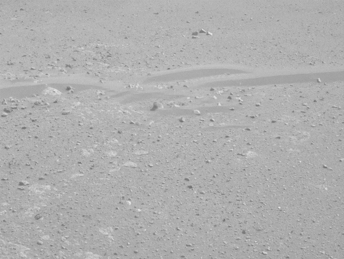 Mars image captured by NAVCAM_LEFT on Perseverance