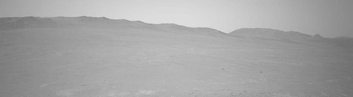 Mars image captured by NAVCAM_LEFT on Perseverance