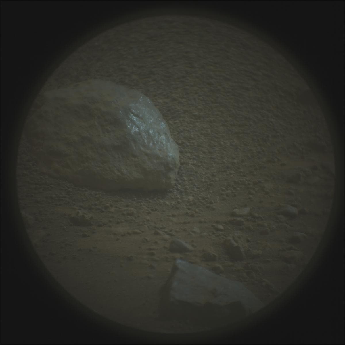 Mars image captured by SUPERCAM_RMI on Perseverance
