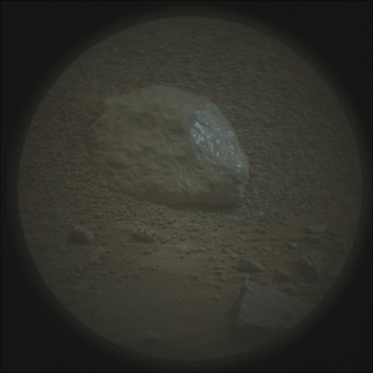 Mars image captured by SUPERCAM_RMI on Perseverance