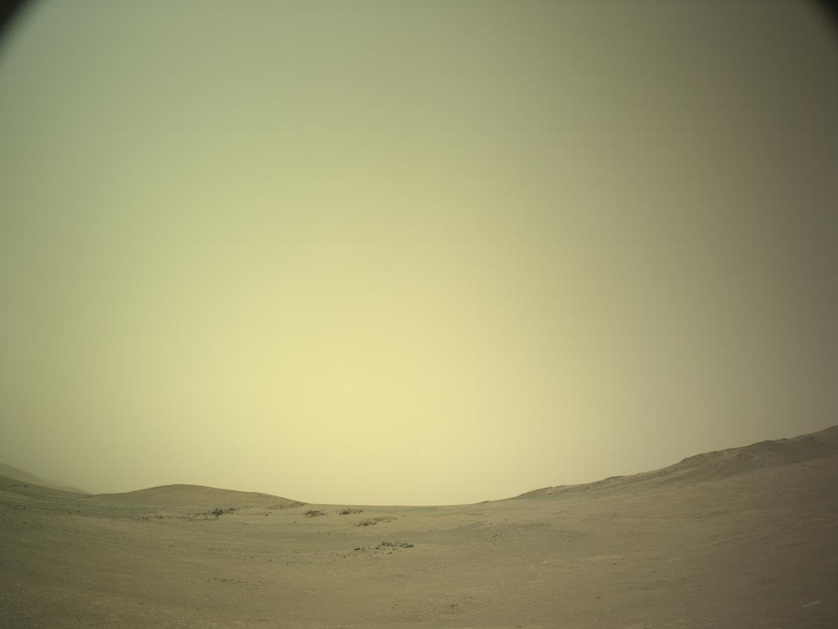Mars image captured by NAVCAM_LEFT on Perseverance