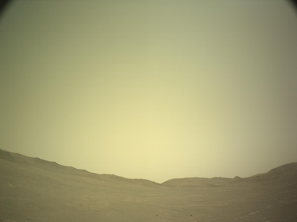 Mars image captured by NAVCAM_LEFT on Perseverance