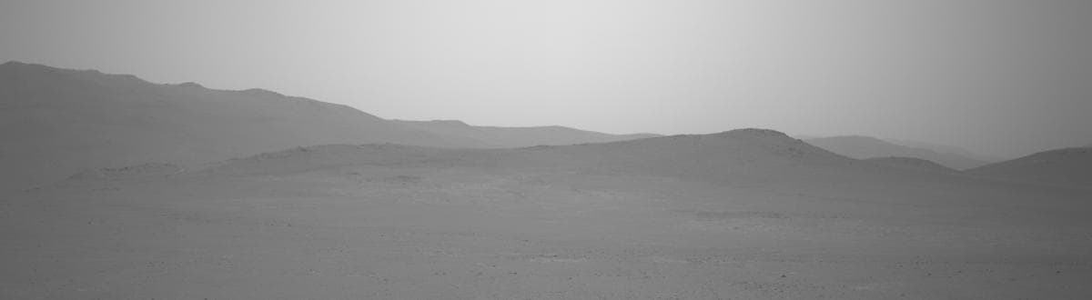 Mars image captured by NAVCAM_LEFT on Perseverance