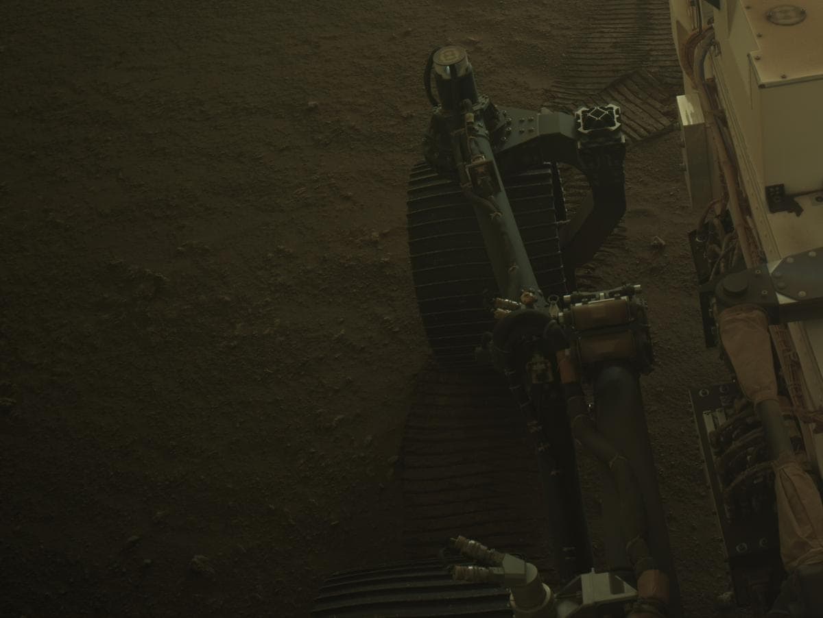 Mars image captured by NAVCAM_LEFT on Perseverance