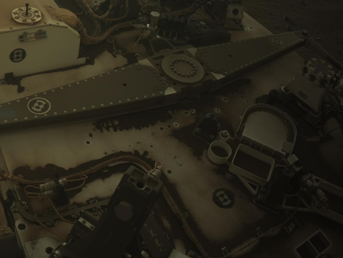 Mars image captured by NAVCAM_LEFT on Perseverance