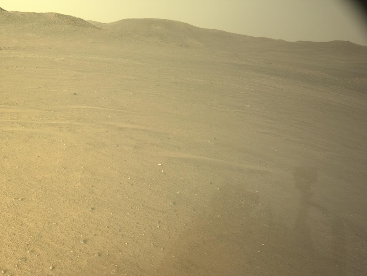 Mars image captured by NAVCAM_LEFT on Perseverance