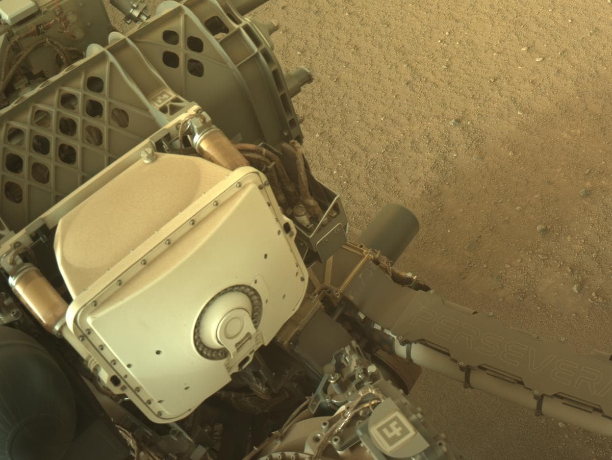 Mars image captured by NAVCAM_LEFT on Perseverance