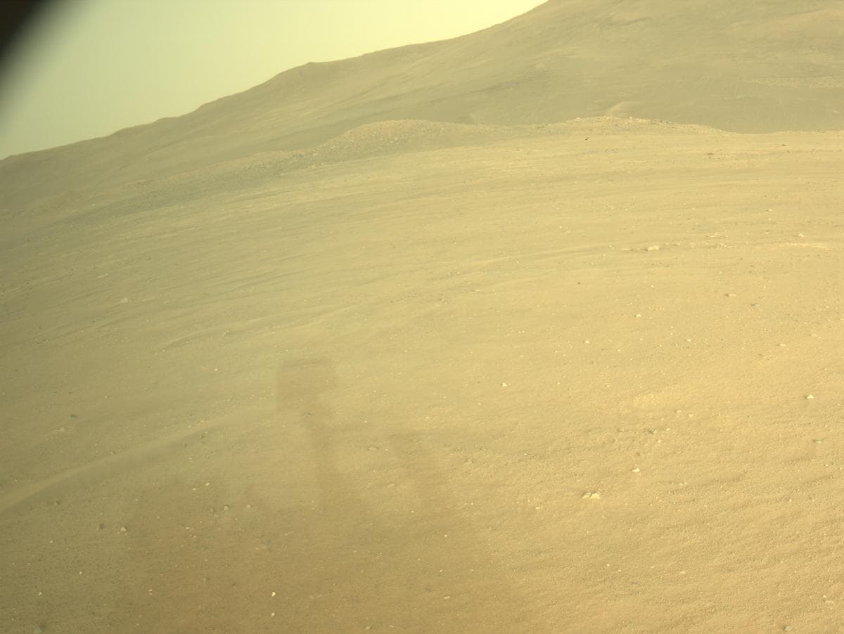 Mars image captured by NAVCAM_LEFT on Perseverance