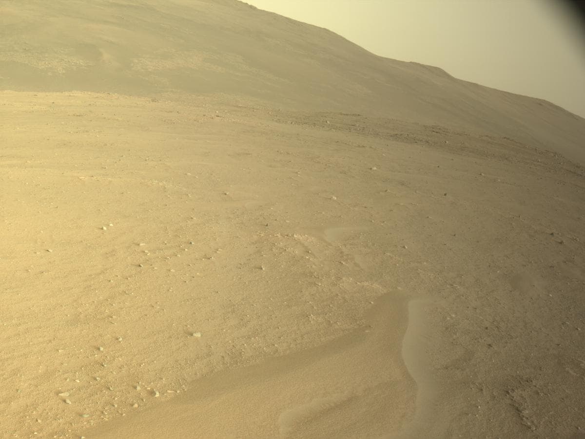 Mars image captured by NAVCAM_LEFT on Perseverance