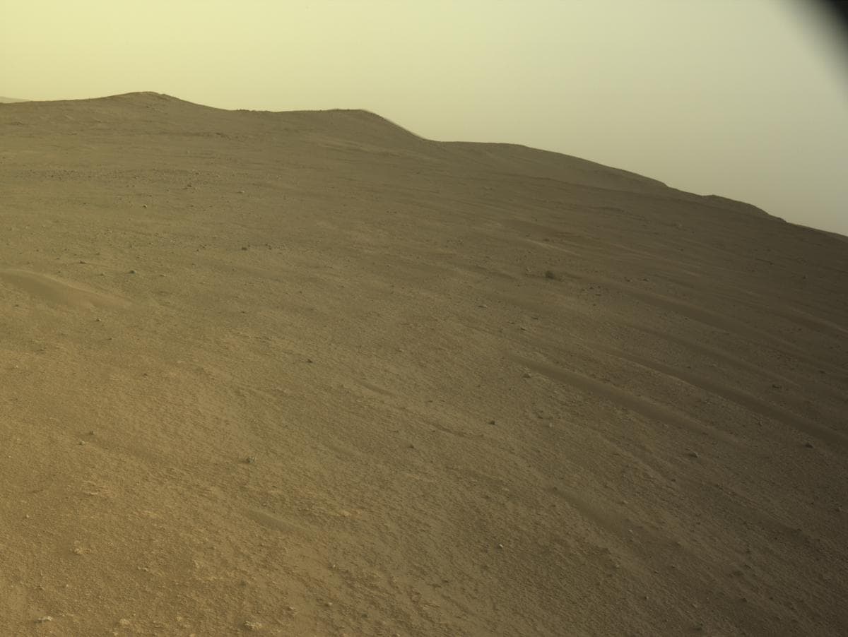 Mars image captured by NAVCAM_LEFT on Perseverance