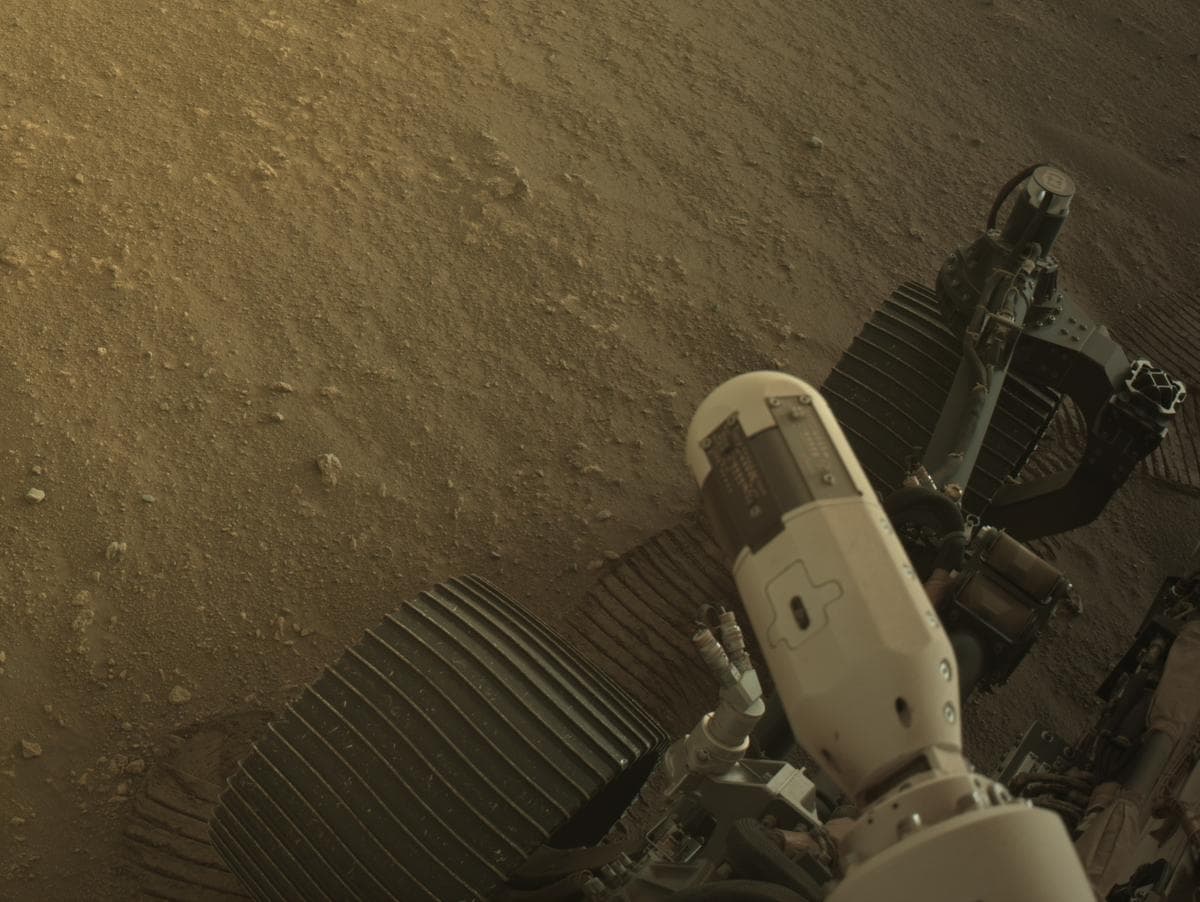 Mars image captured by NAVCAM_LEFT on Perseverance