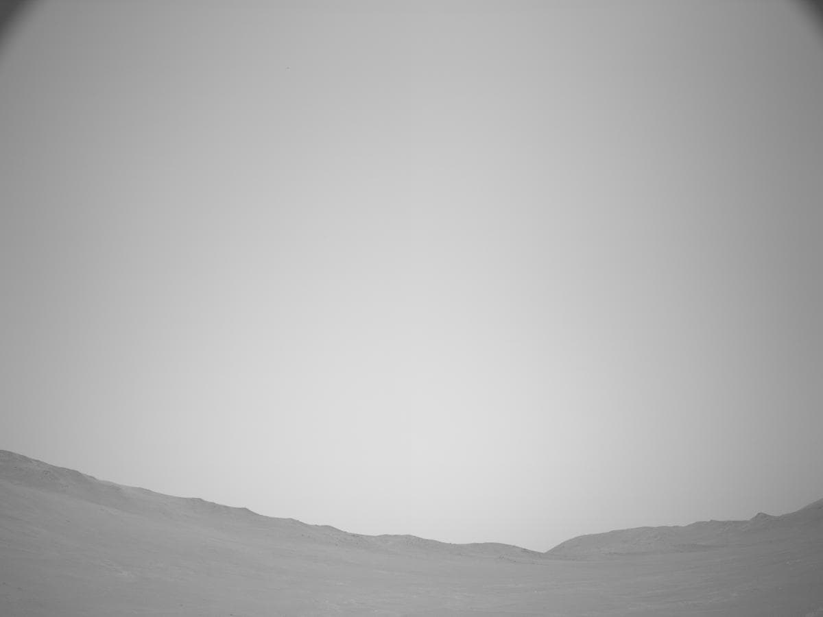 Mars image captured by NAVCAM_LEFT on Perseverance