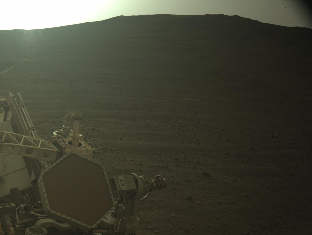 Mars image captured by NAVCAM_RIGHT on Perseverance
