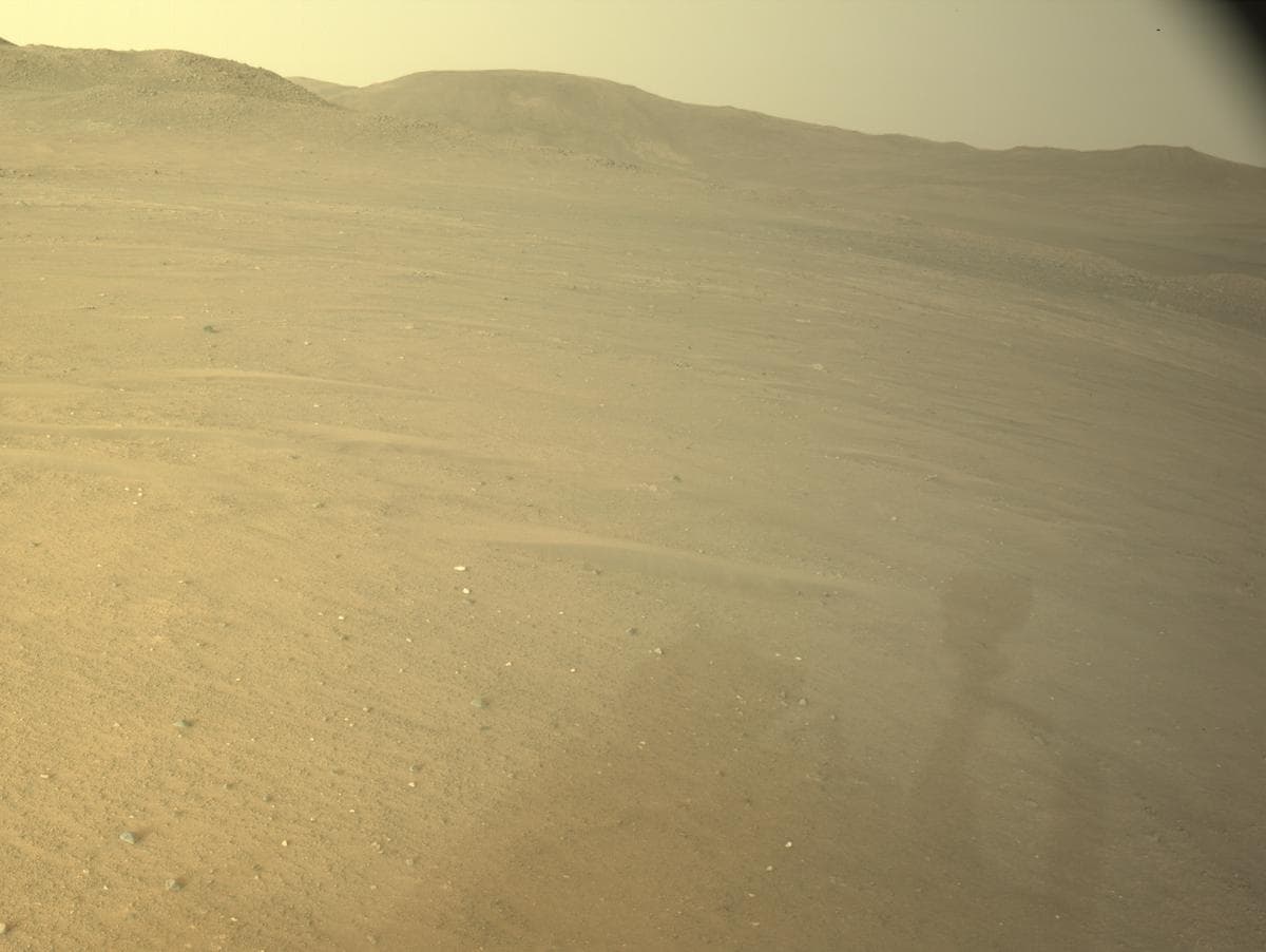 Mars image captured by NAVCAM_RIGHT on Perseverance