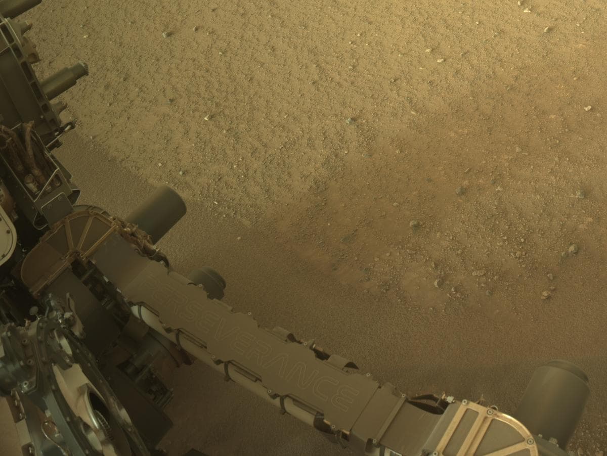 Mars image captured by NAVCAM_RIGHT on Perseverance