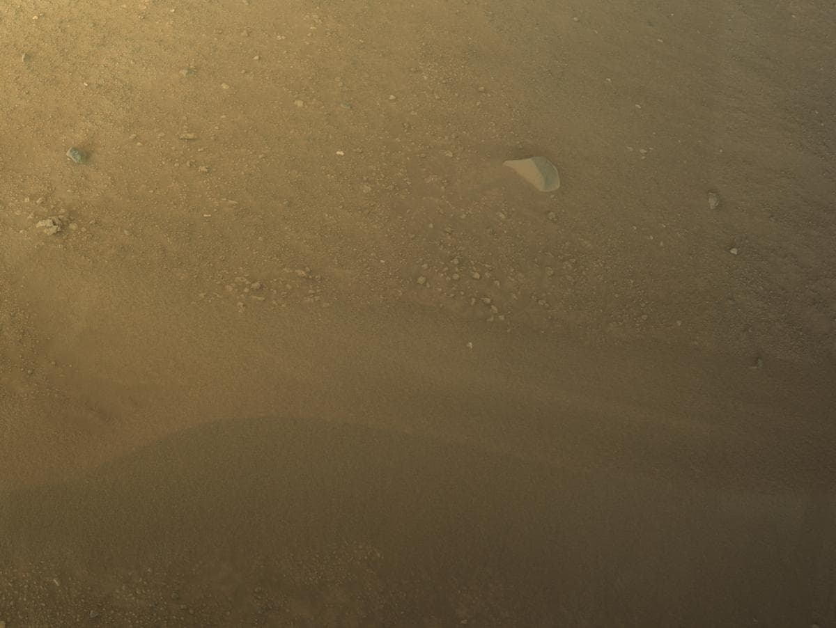 Mars image captured by NAVCAM_RIGHT on Perseverance