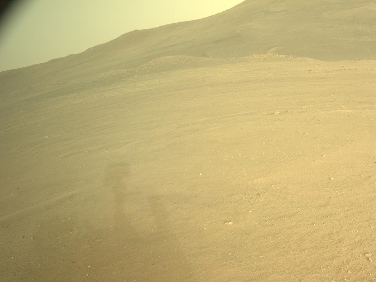 Mars image captured by NAVCAM_RIGHT on Perseverance