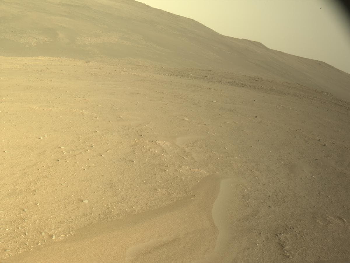 Mars image captured by NAVCAM_RIGHT on Perseverance