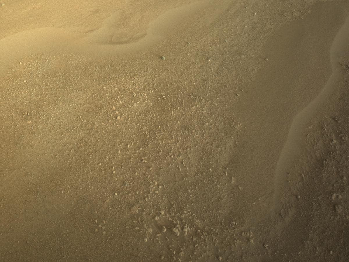 Mars image captured by NAVCAM_RIGHT on Perseverance