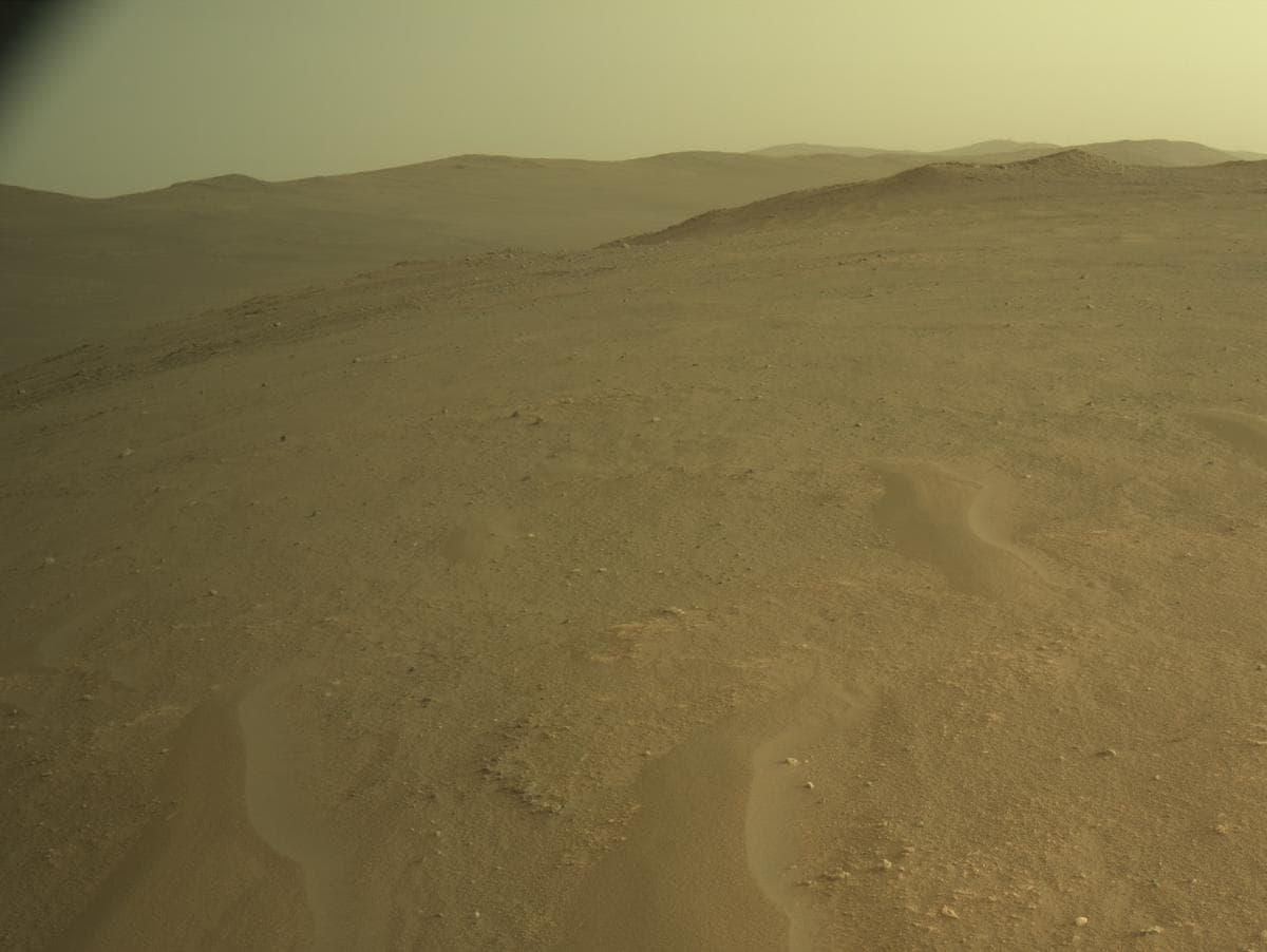 Mars image captured by NAVCAM_RIGHT on Perseverance