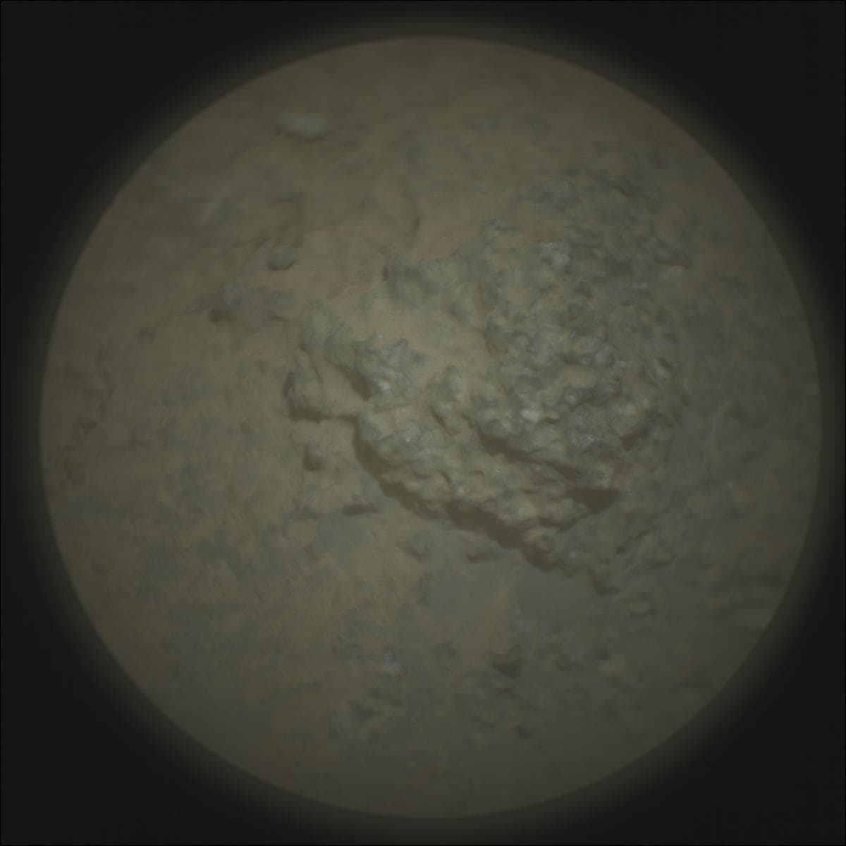 Mars image captured by SUPERCAM_RMI on Perseverance