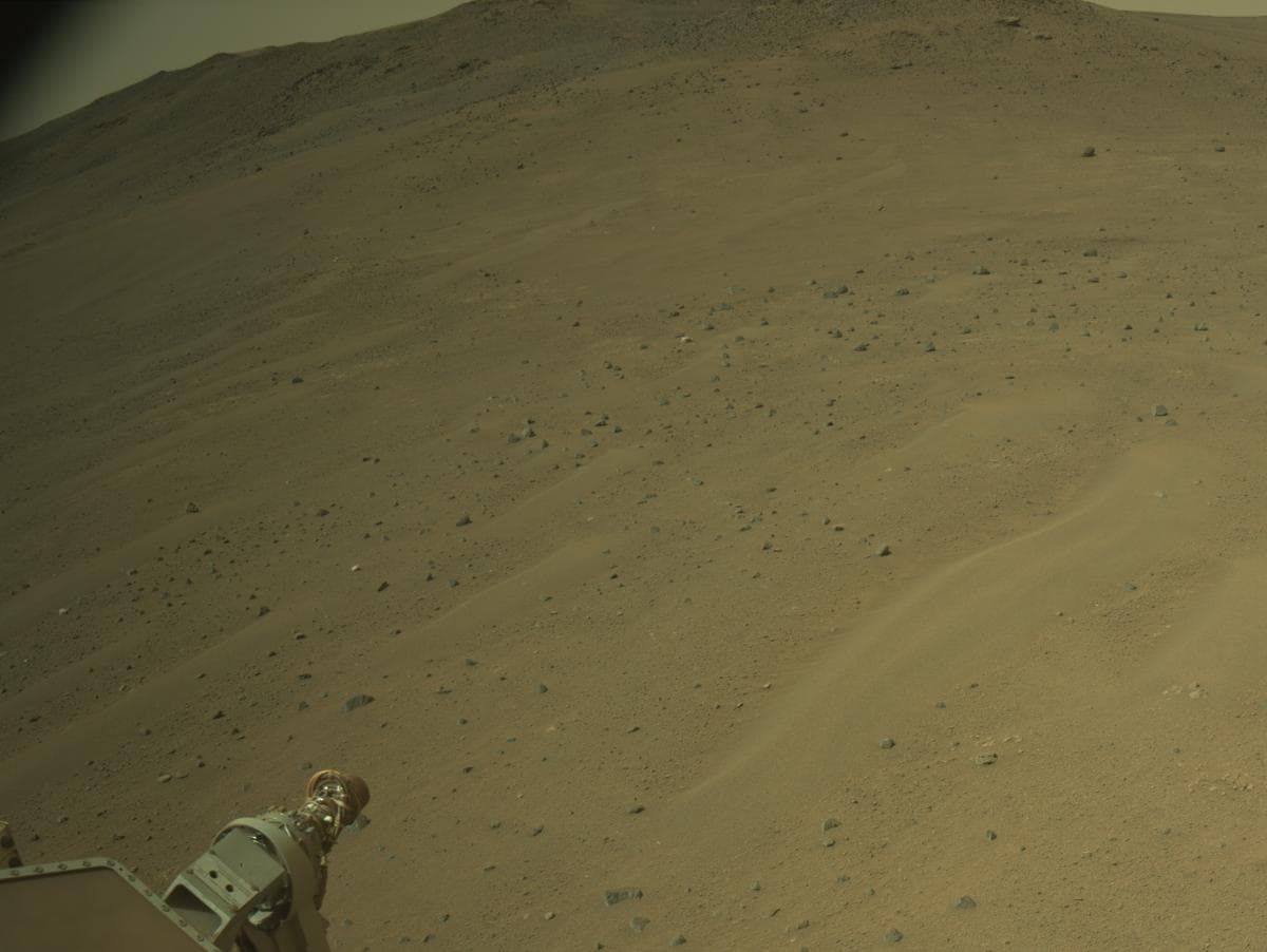 Mars image captured by NAVCAM_LEFT on Perseverance