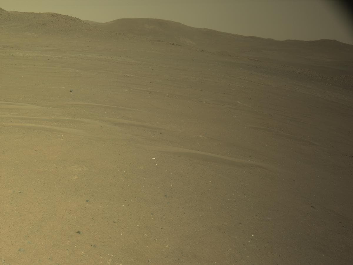Mars image captured by NAVCAM_LEFT on Perseverance